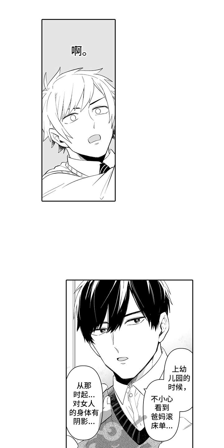 痴情怪兽漫画,第6章：心理阴影5图