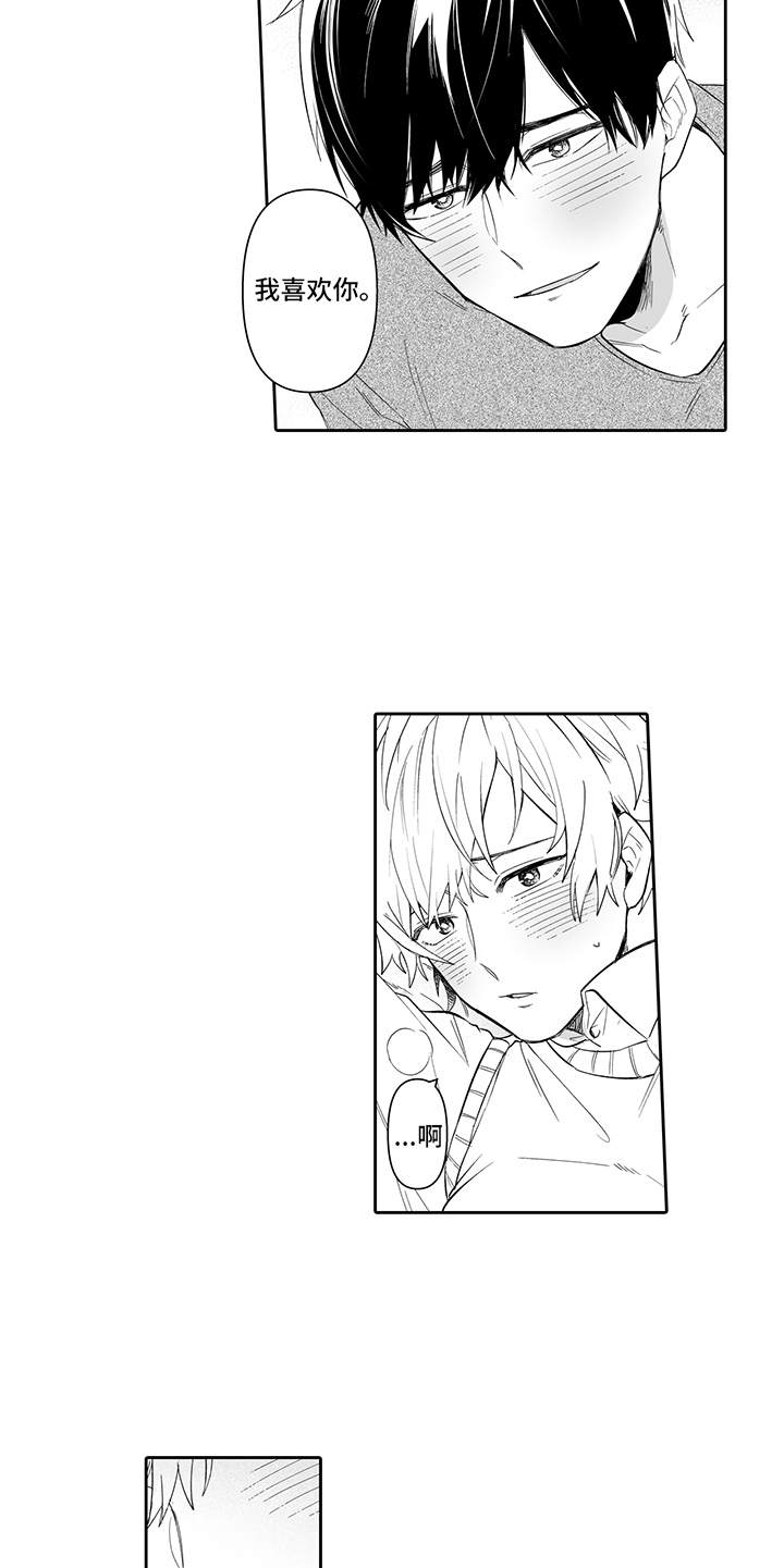 痴情小怪兽漫画,第19章：表白1图