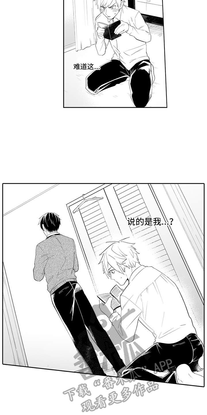 痴情意外漫画,第4章：日记1图