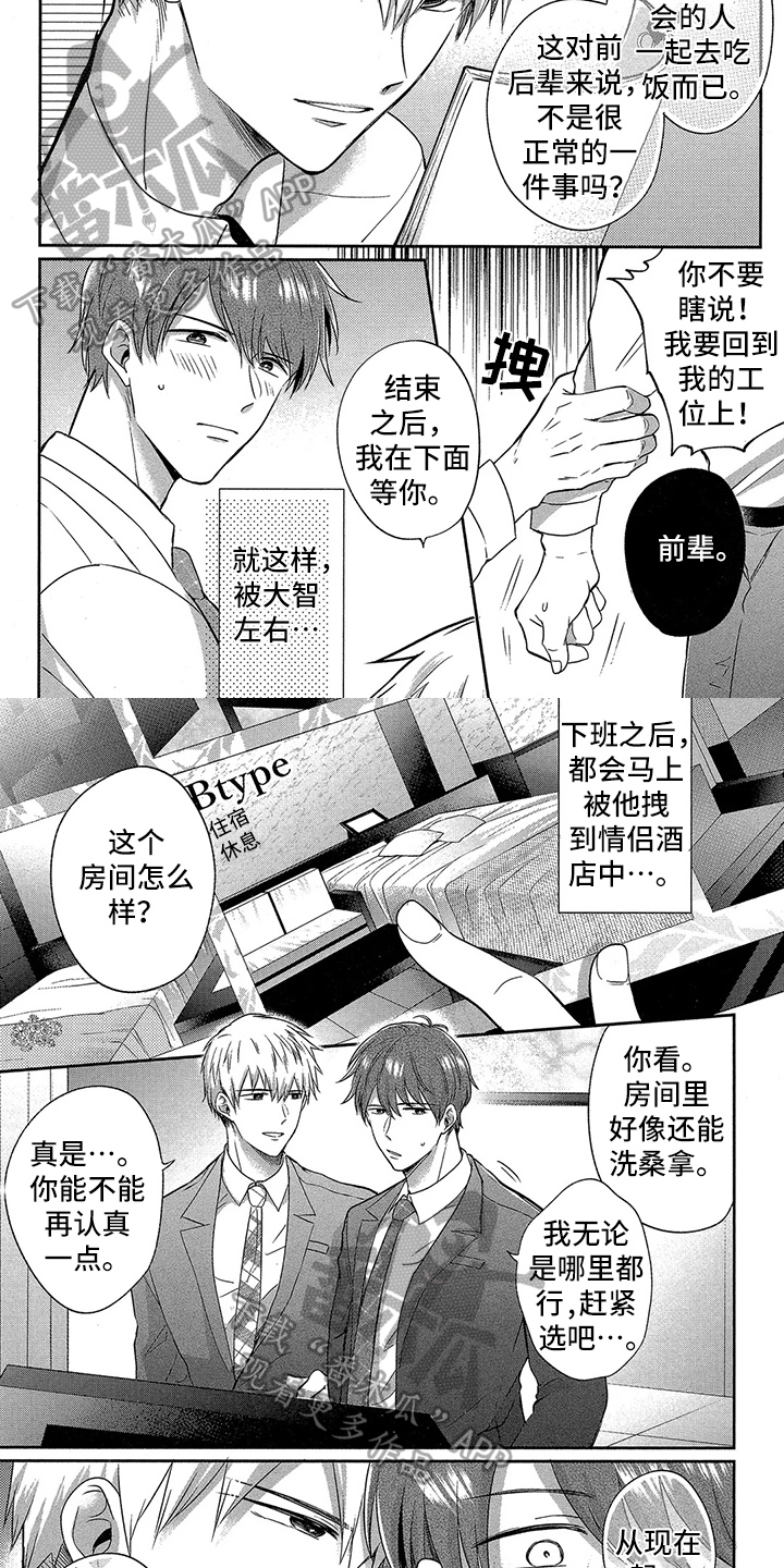 工薪族的爱情漫画,第13章：【番外】场景重现2图