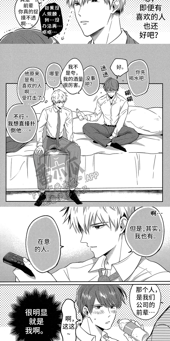 工薪族的爱情漫画,第5章：帮你忘记3图