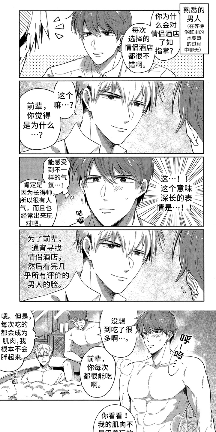 工薪族的爱情漫画,第2章：克制1图
