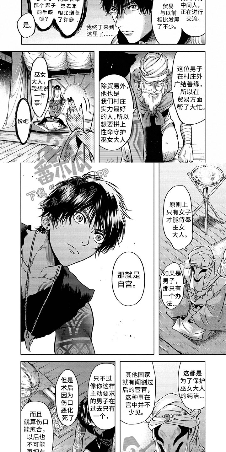 女王伪装漫画,第5章：进宫5图