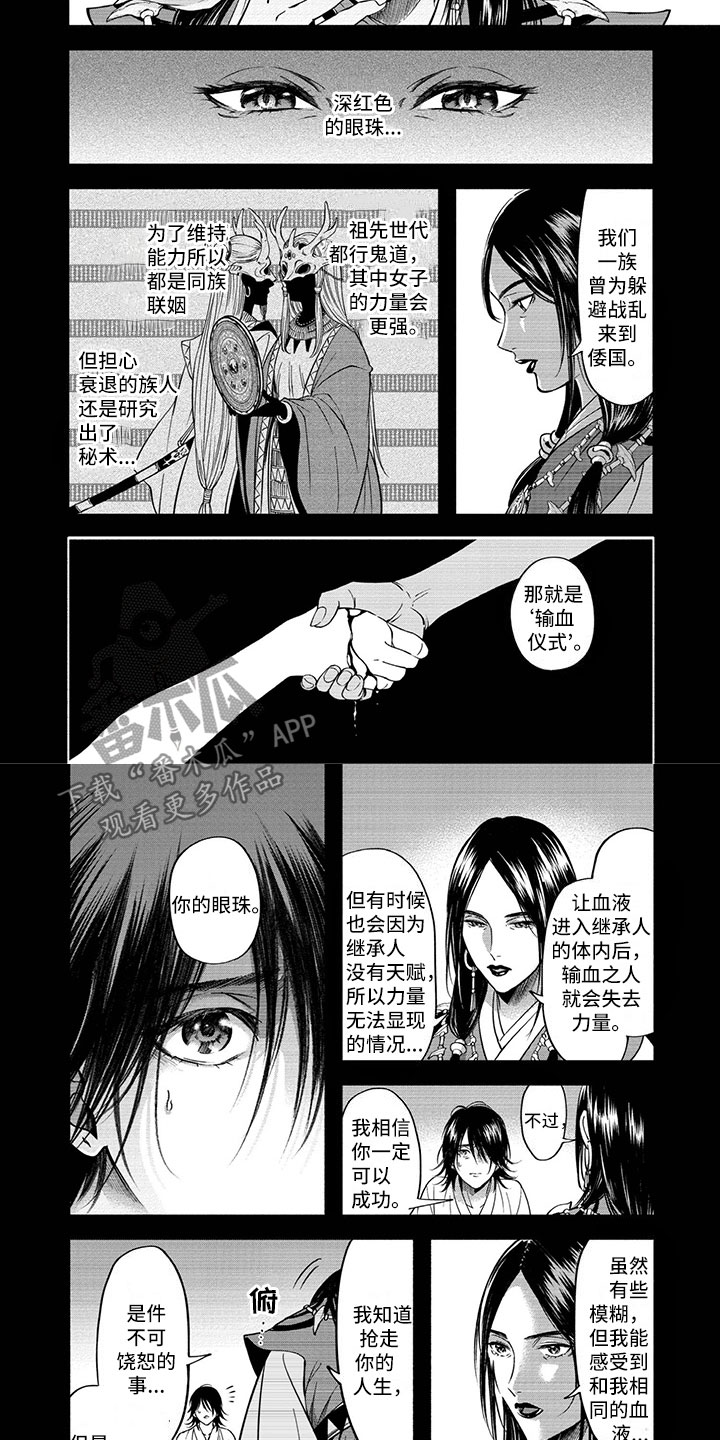 女王妆容假睫毛漫画,第11章：输血2图