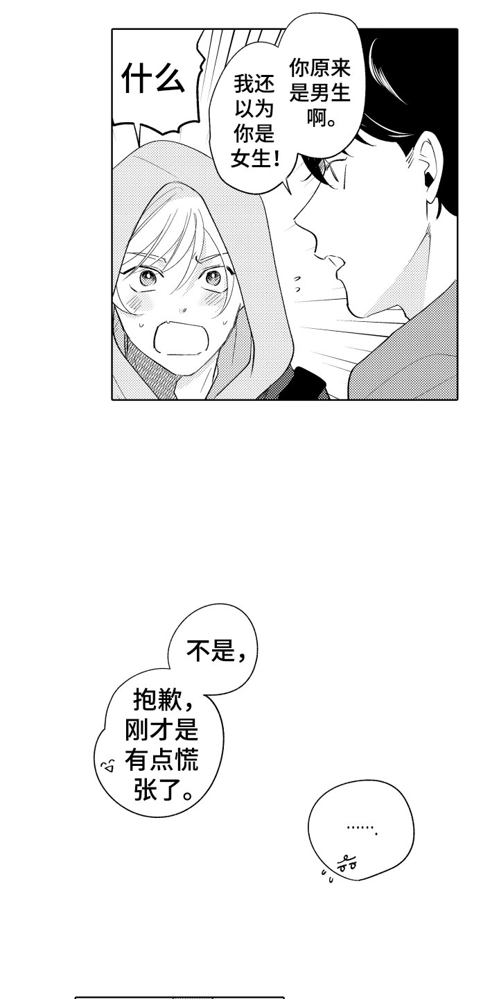 小狐狸逃跑吧少年漫画,第1章：电车色狼1图