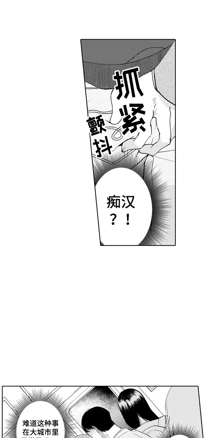 小狐狸abc和狐狸快跑怎么样漫画,第1章：电车色狼4图