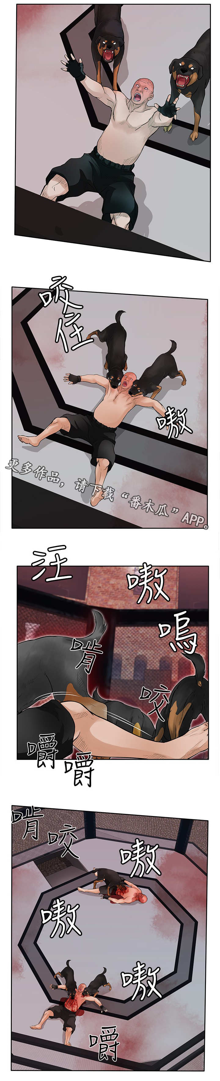 死斗模式跟段位有关吗漫画,第41章：疯狗5图