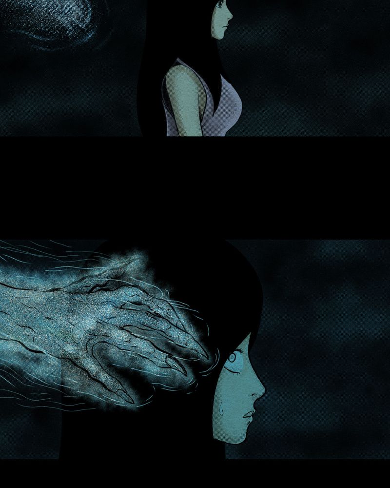 怪谭新说漫画,第5章：离人眼（中）1图