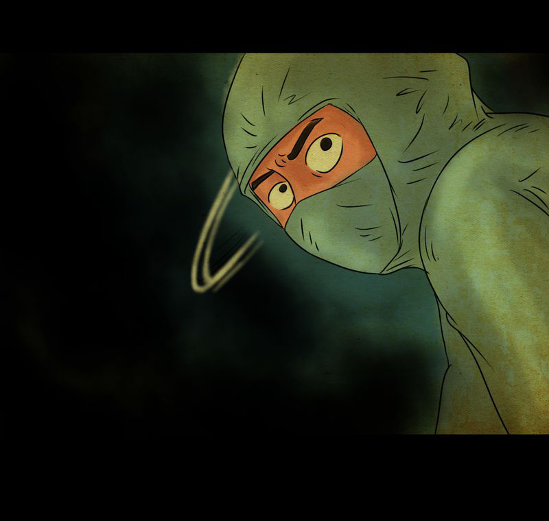 あけいろ怪奇谭漫画,第17章：半月人（中）5图