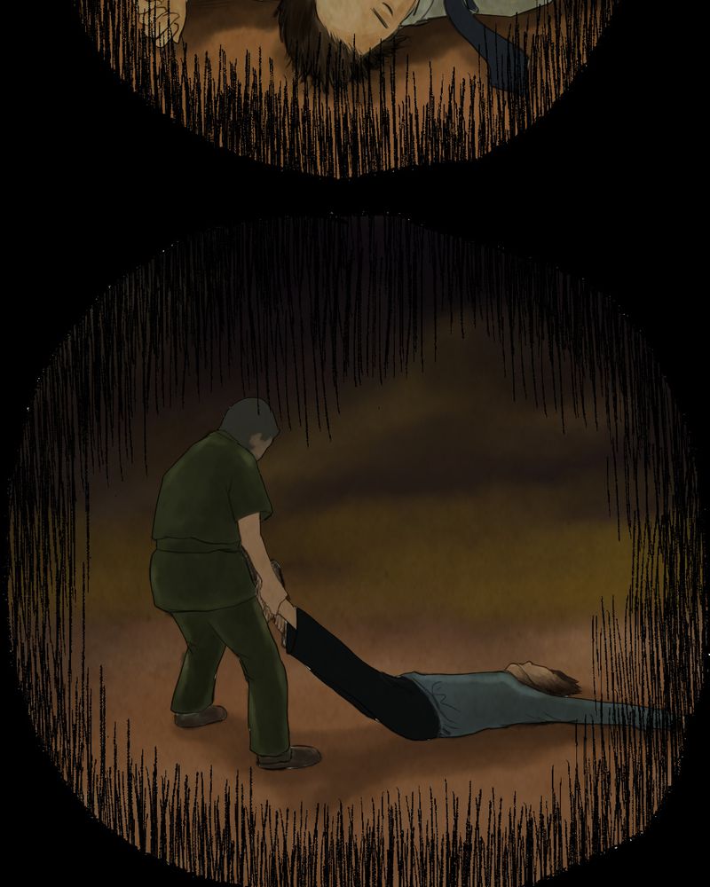 あけいろ怪奇谭漫画,第9章：长生树（下）3图