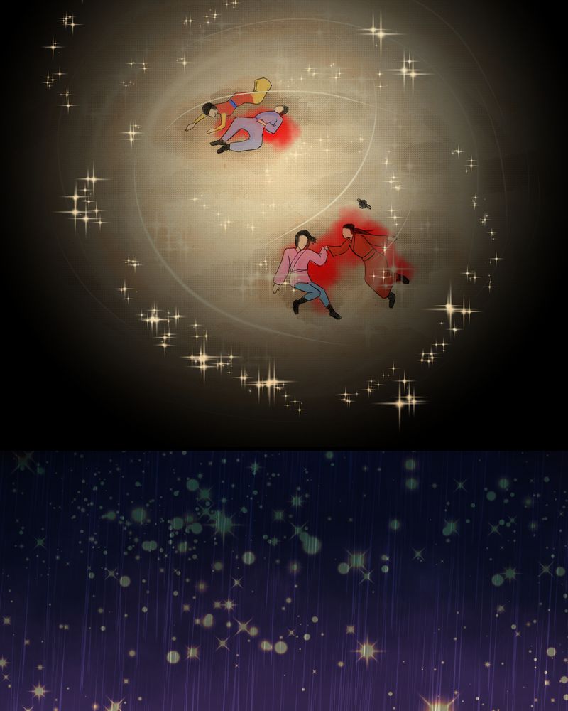 怪谭奇谈动画片漫画,第33章：并蒂莲（五）2图