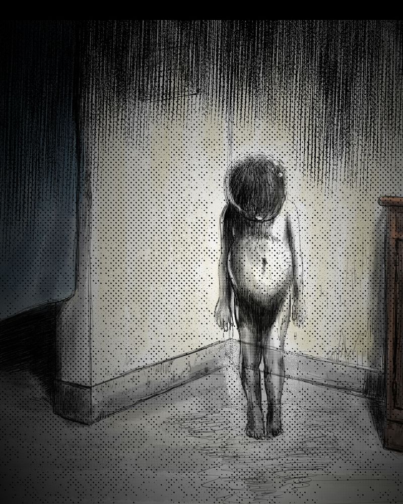 あけいろ怪奇谭漫画,第35章：童邪（下）3图