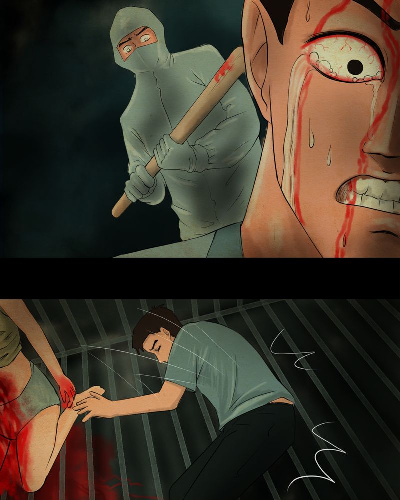 あけいろ怪奇谭漫画,第18章：半月人（下）3图