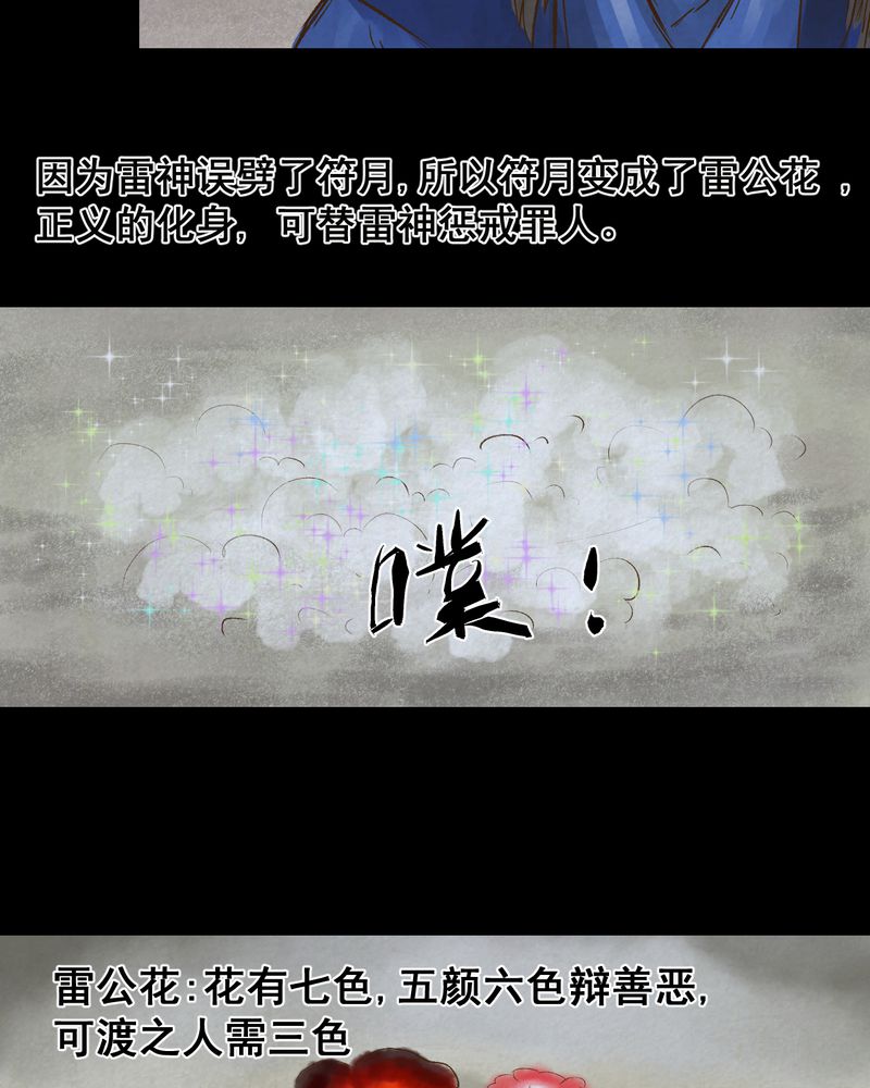 怪谈新耳袋第一季在线播放漫画,第48章：雷公花-前世（下）4图