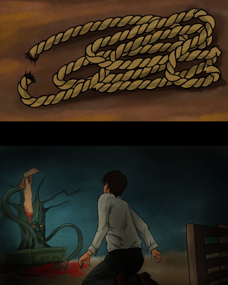 怪谭奇谈幻影怎么样漫画,第9章：长生树（下）1图