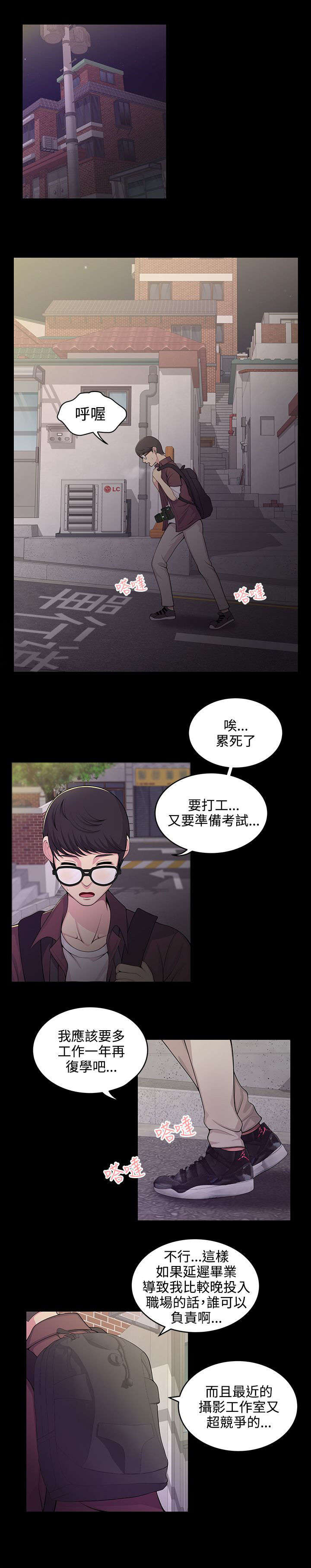 专属摄影师漫画,第1章：口红胶4图