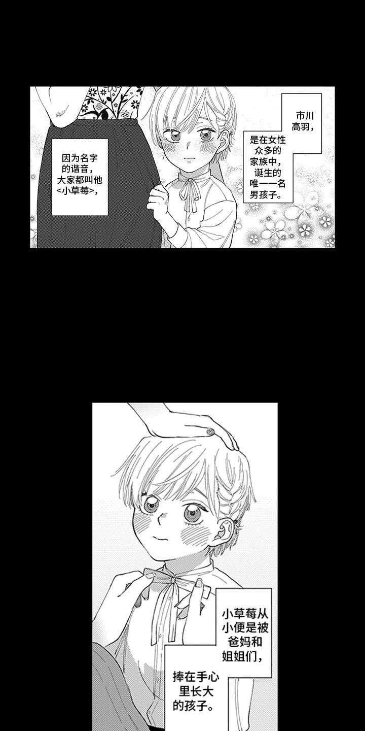 我们不是命运漫画,第1章：小草莓1图