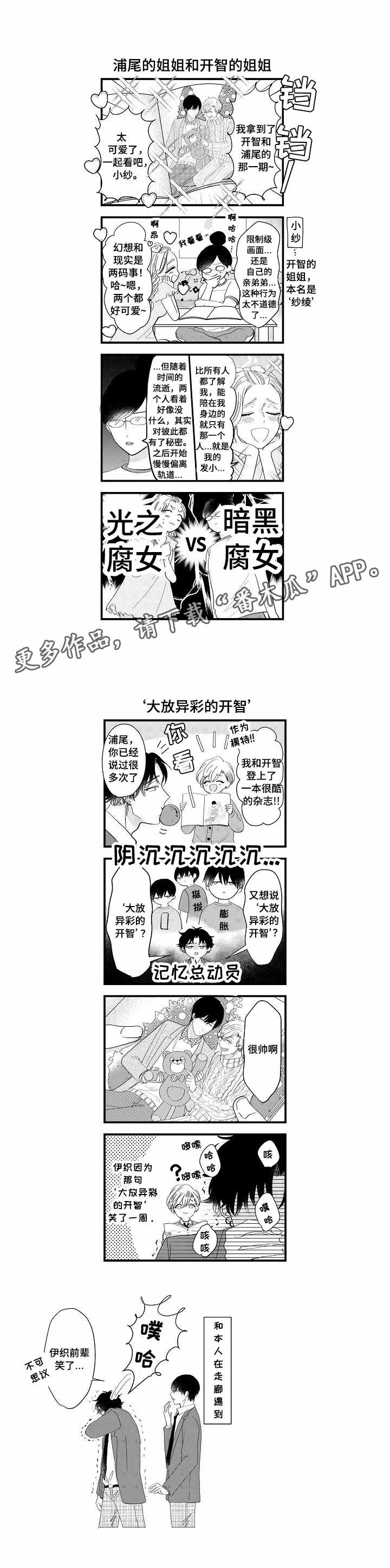 儿时白雪公主粘画漫画,第13章：更进一步2图