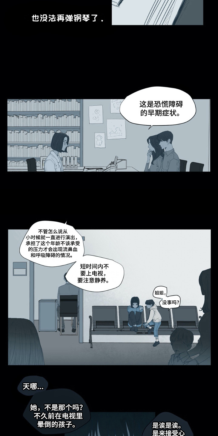 钢琴少女漫画,第4章：平凡少女3图