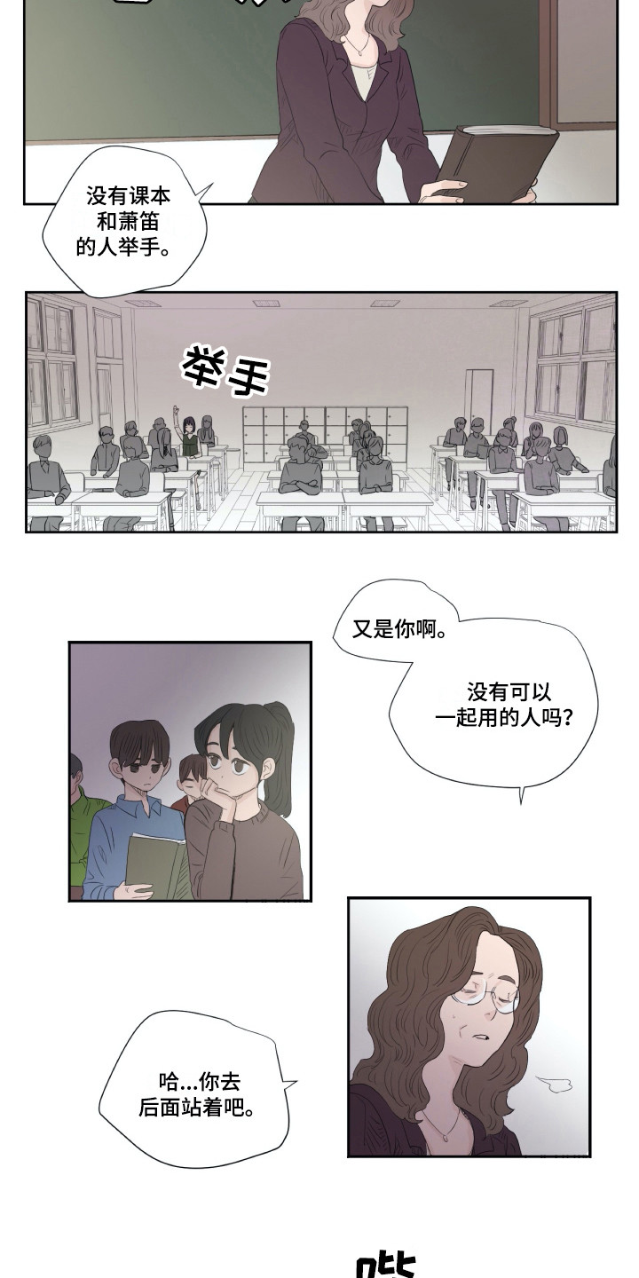 钢琴少女砸了我的古琴后续漫画,第7章：记在脑中5图