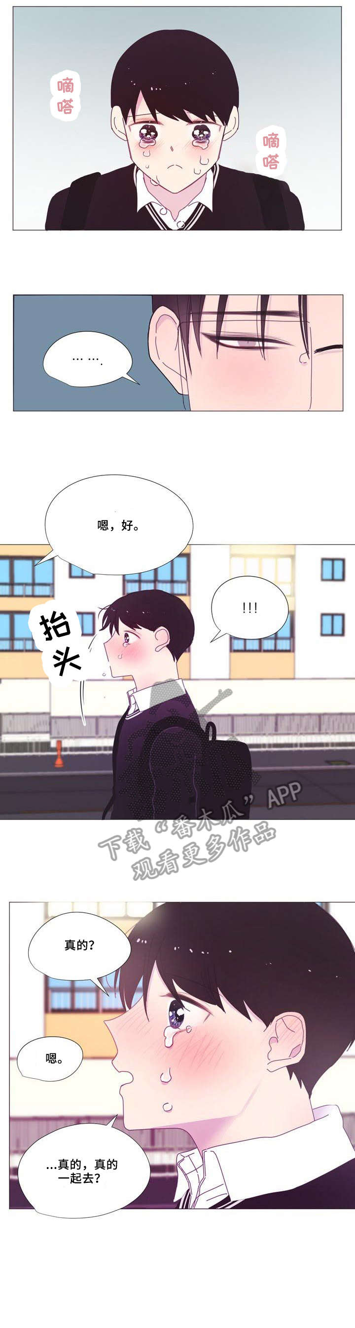 春日将至漫画免费观看15话漫画,第18章：别哭5图