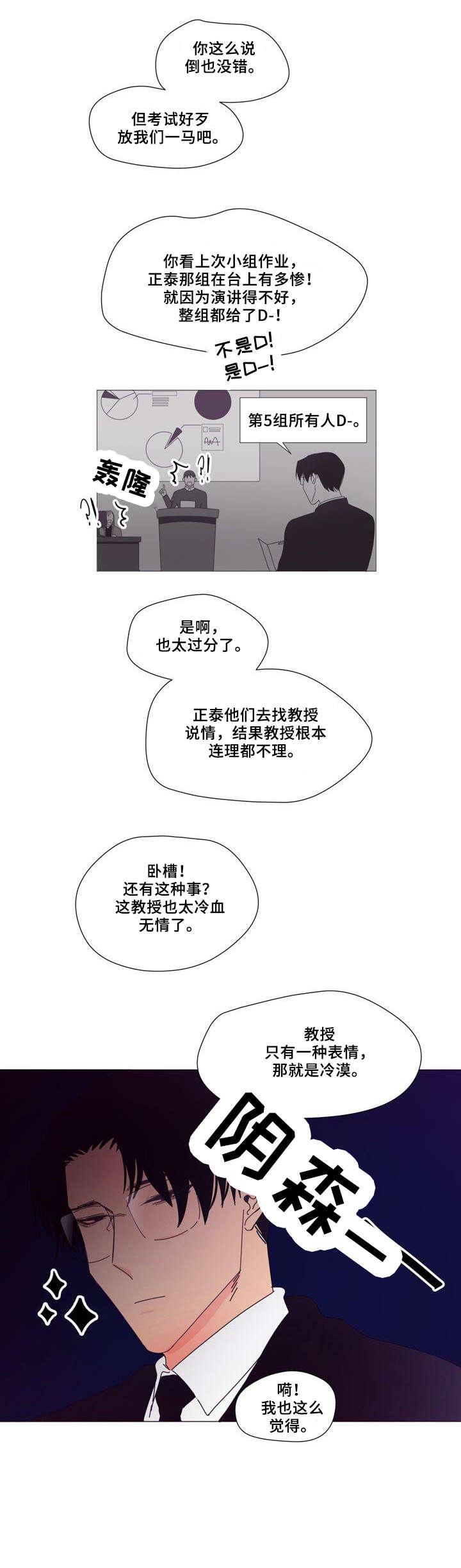春日将至简介漫画,第1章：教授4图