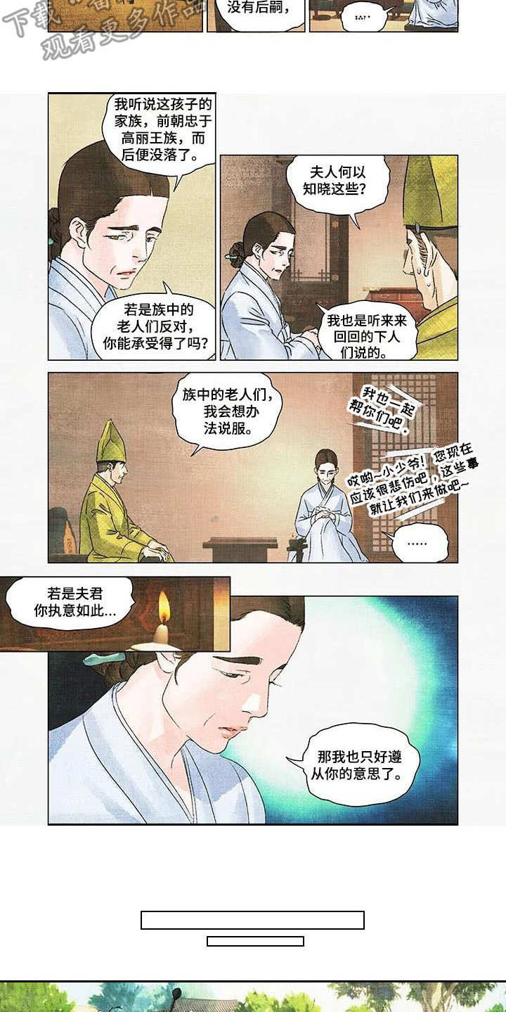 第一百个夜晚漫画,第6章：孤独一人1图