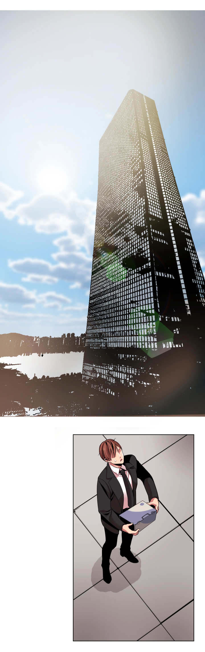 反式推销漫画,第1章：你在那做什么1图