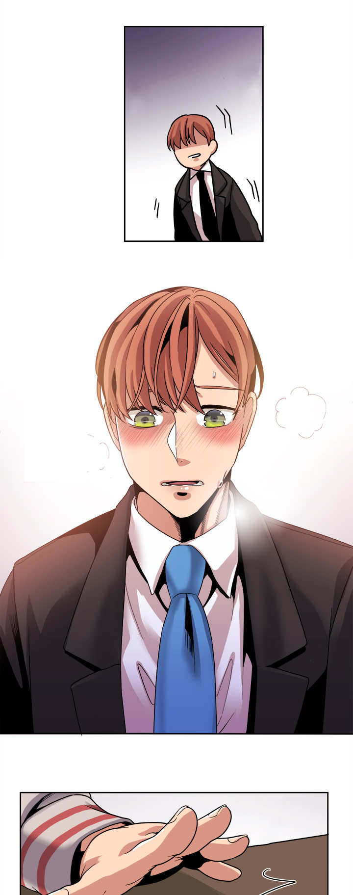 不同档次推销漫画,第43章：等待2图