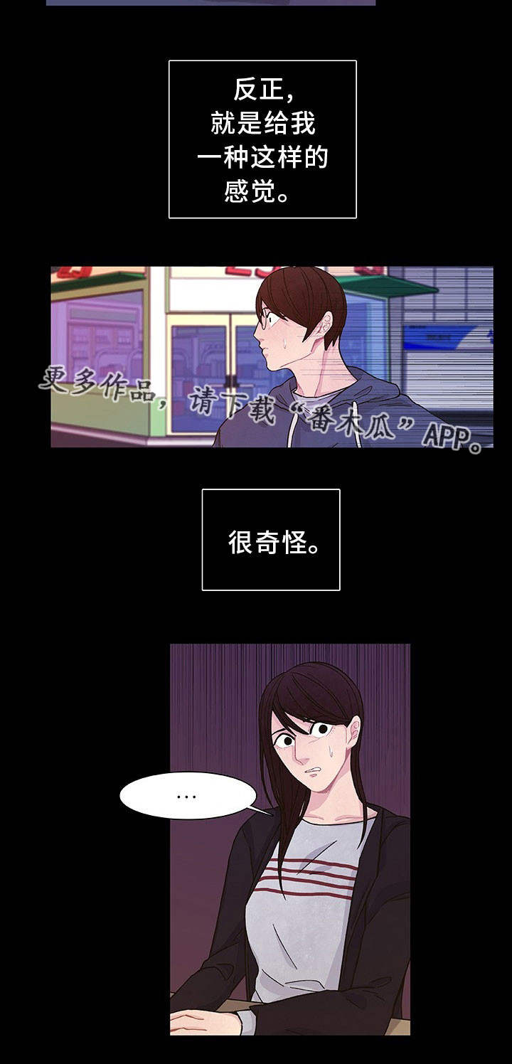囚禁漫画,第23章：他很奇怪2图