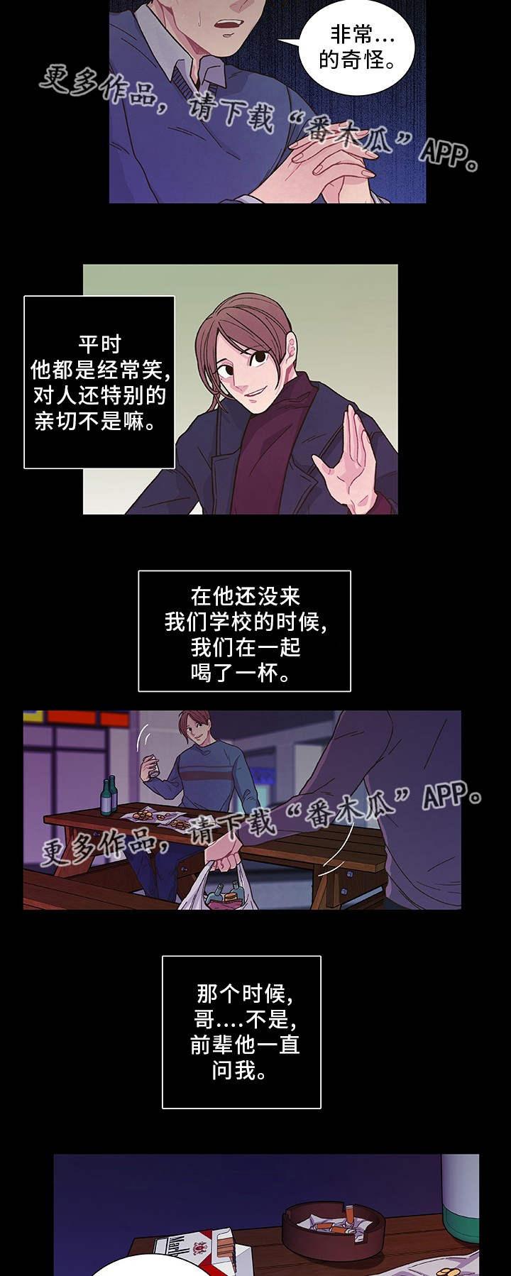 囚禁漫画,第23章：他很奇怪2图