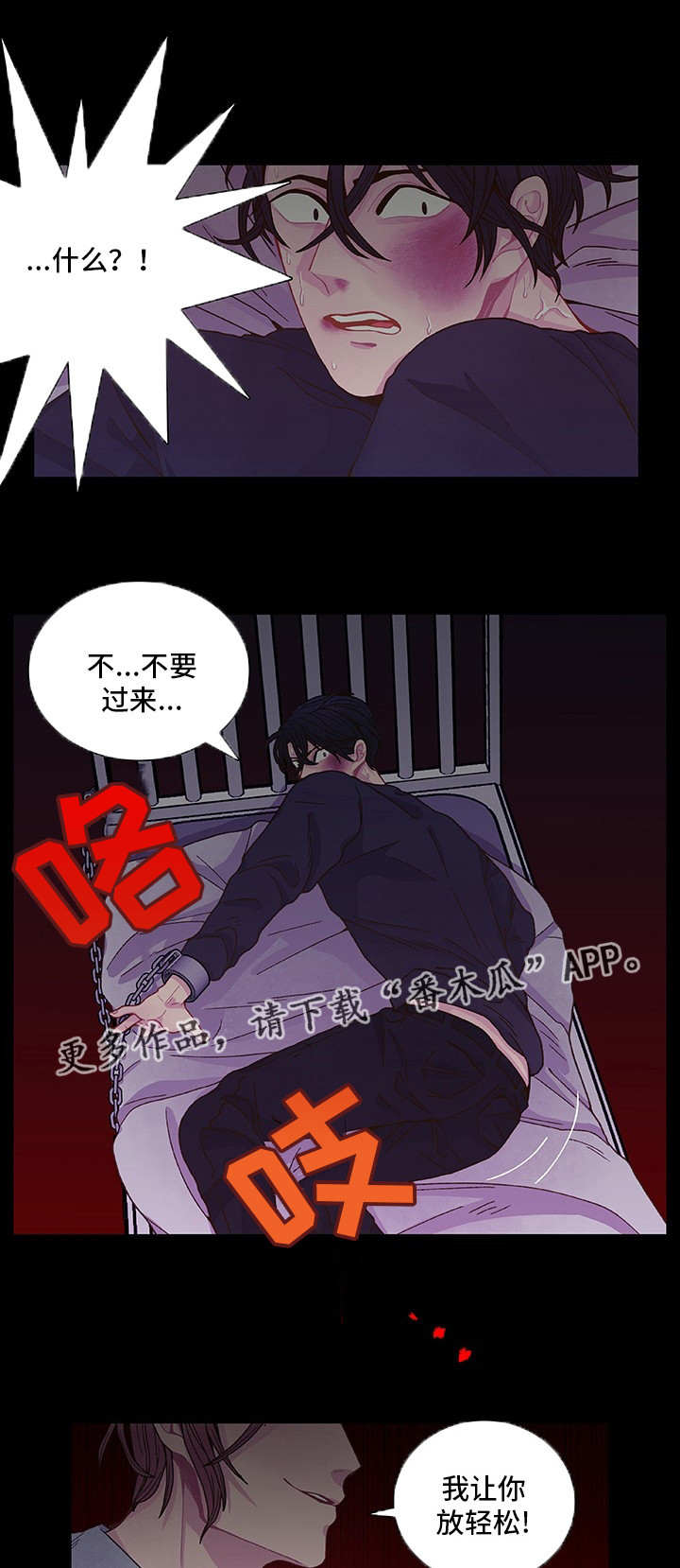 囚禁漫画,第13章：乖乖听话1图