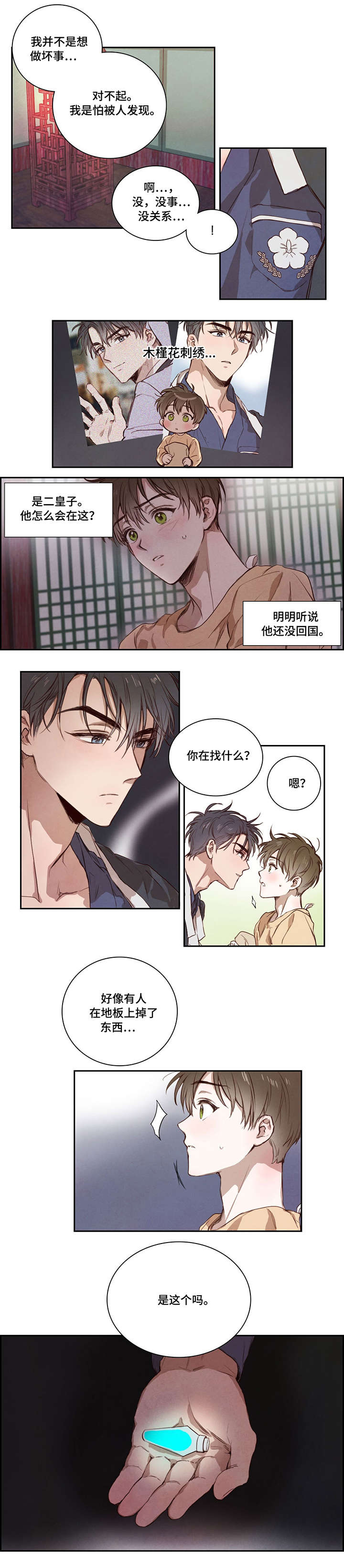 柳树下的浪漫漫画,第4章：木槿花4图