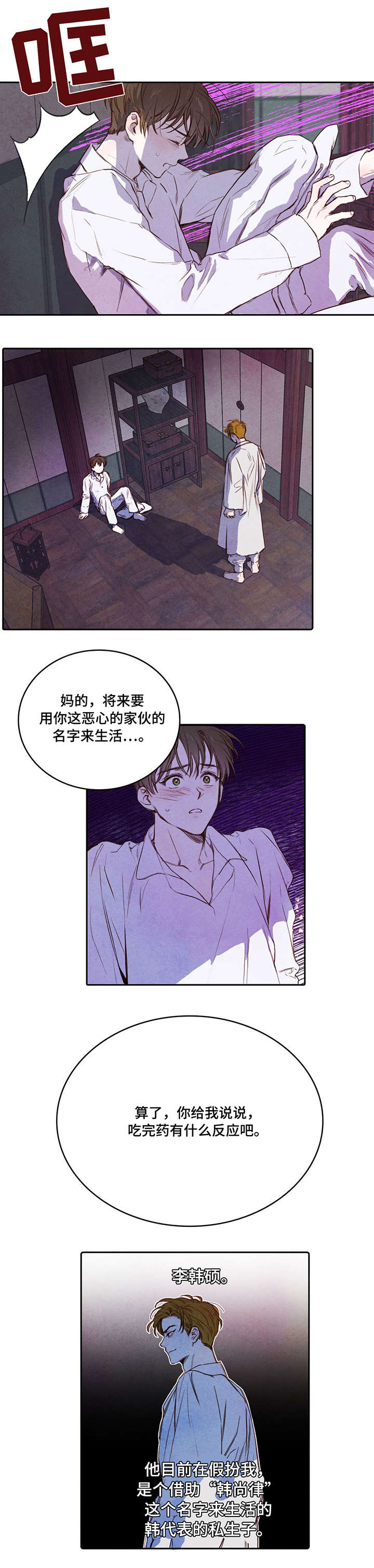 柳树下的浪漫漫画,第3章：私生子1图