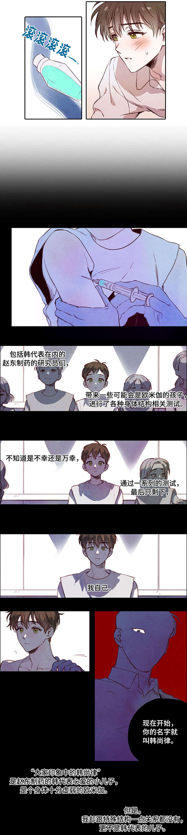 柳树下的浪漫漫画,第2章：人造欧米伽1图