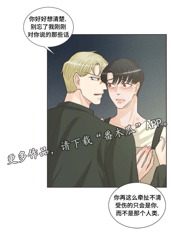 人鬼结界漫画,第38章：受伤的是你1图