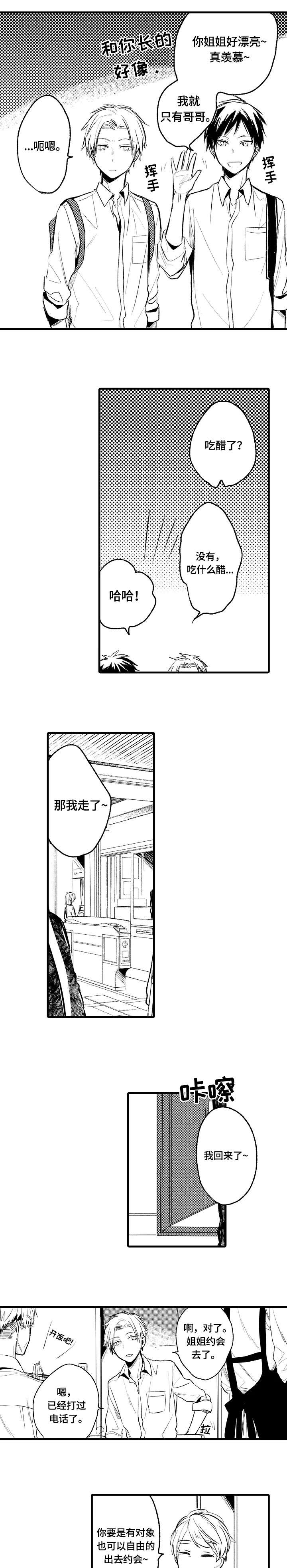 再见春天漫画,第3章：不自在1图