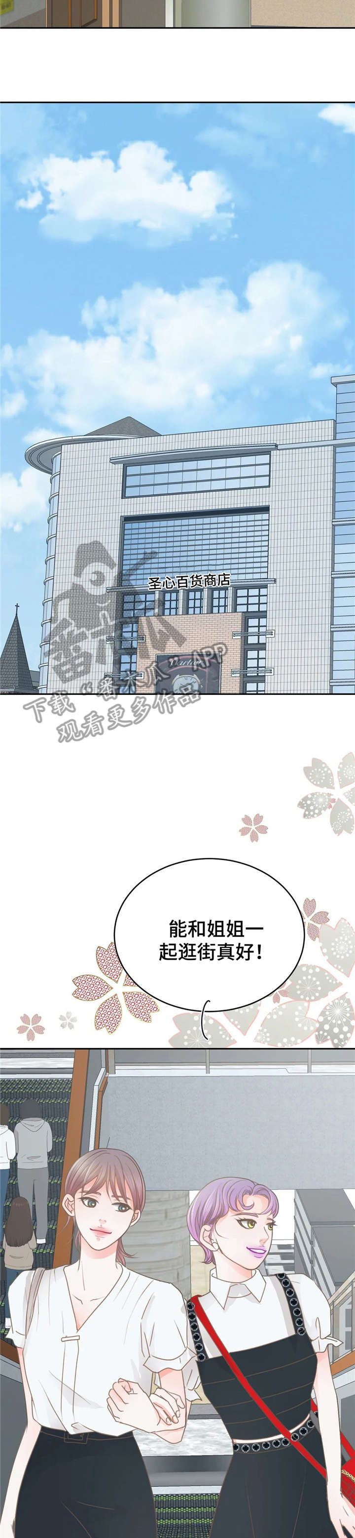 午夜蝴蝶电视剧全集免费漫画,第33章：逛街3图