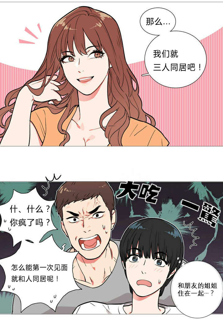 听命于她漫画,第1章：同居1图