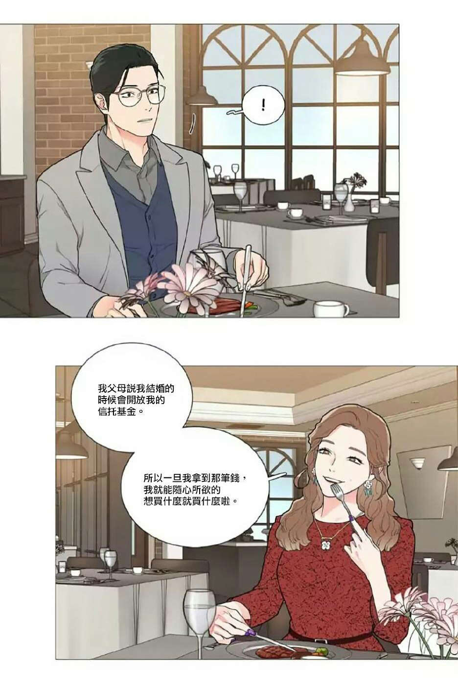 听命于她漫画,第56章：闵浩的硬气1图