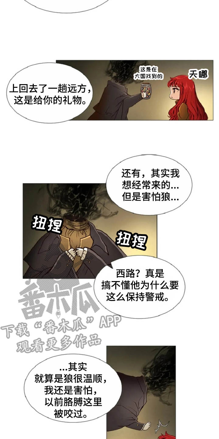 爱情的妖精鸟漫画,第25章：魔女的约定3图