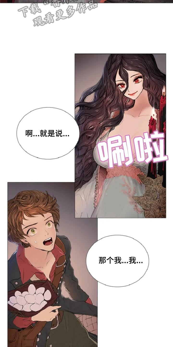 爱情的妖精鸟漫画,第9章：城堡3图