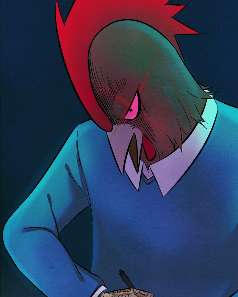 尸王觉醒漫画,第28章：大鸡1图