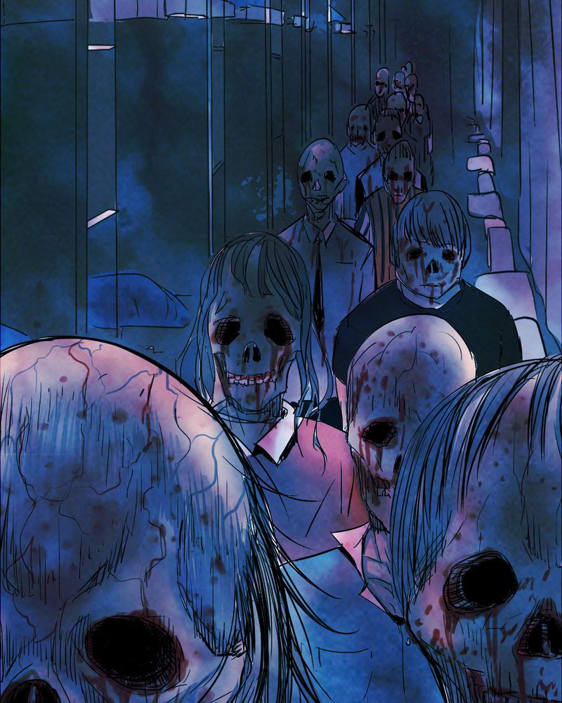 尸间断漫画,第32章：归途（三）1图