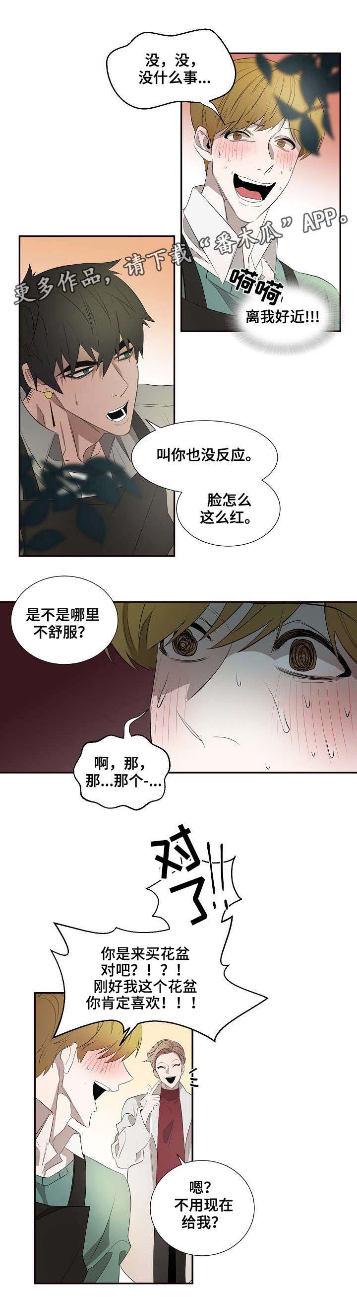 权位守护漫画,第34章：脸红1图