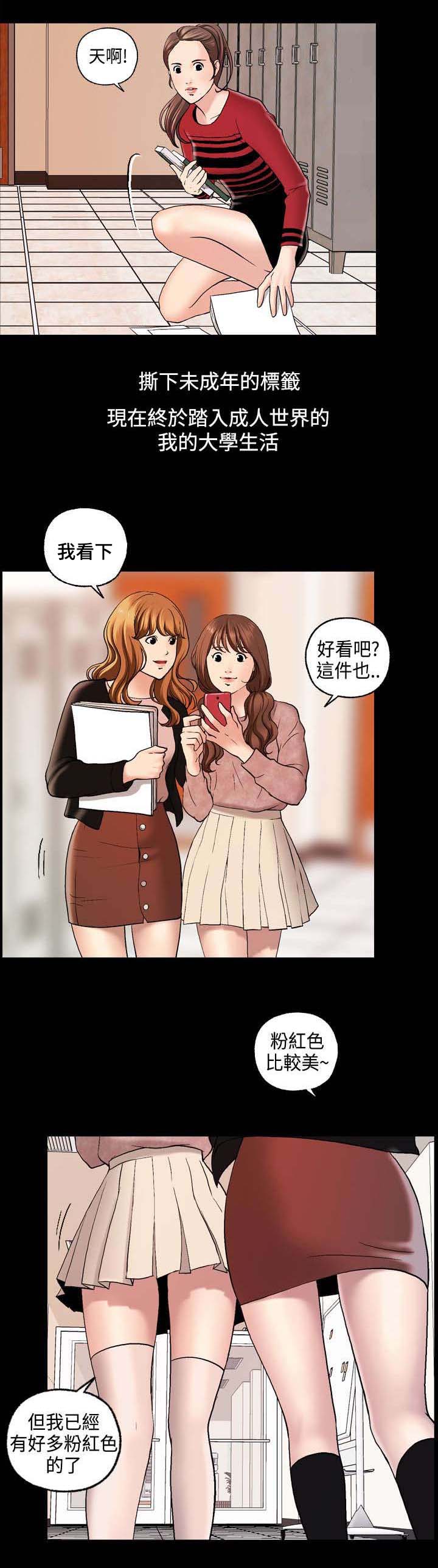 宿舍怪谈小孩子能看吗漫画,第1章：大学生活2图