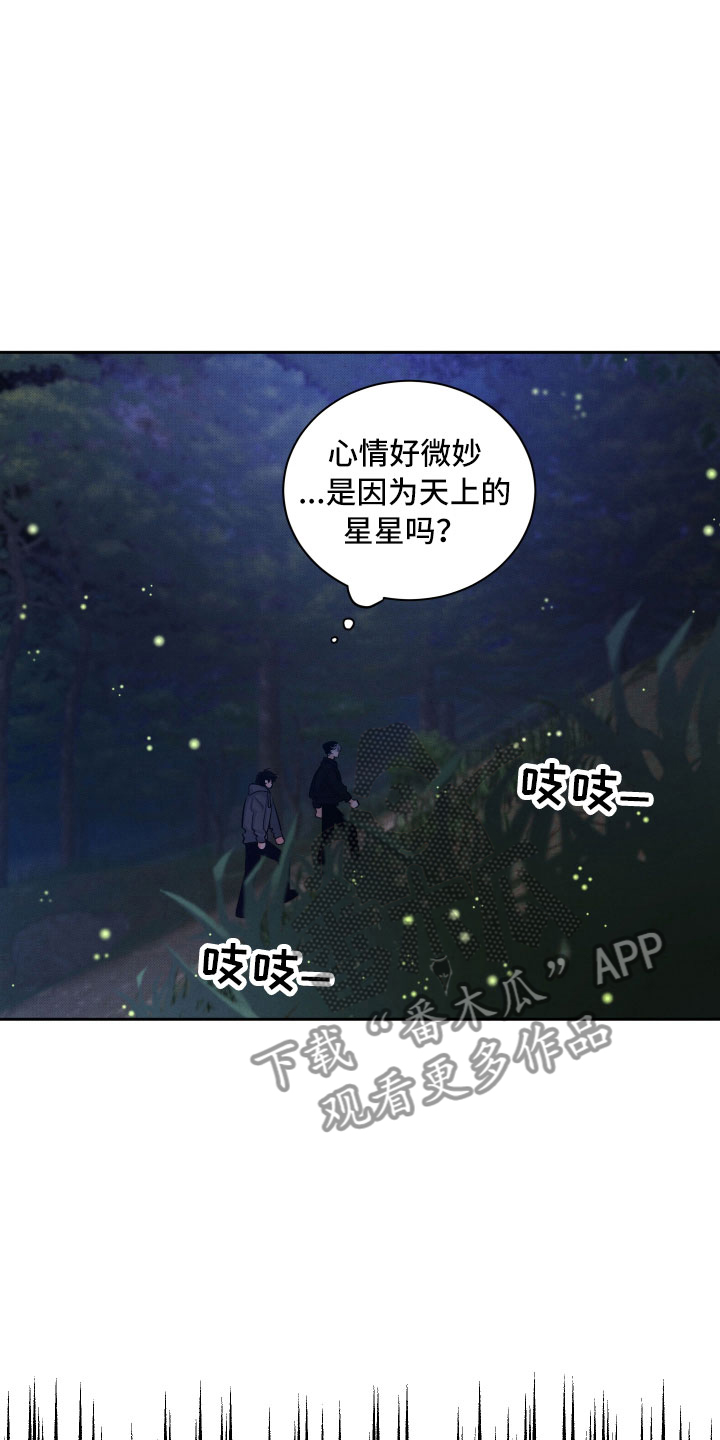 流星落入掌中漫画,第10章：星空下2图
