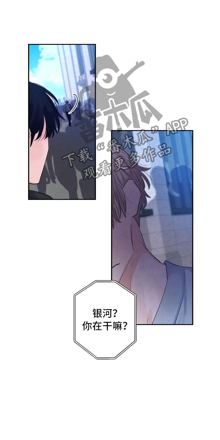 流星落入掌中漫画,第20章：擦肩而过1图