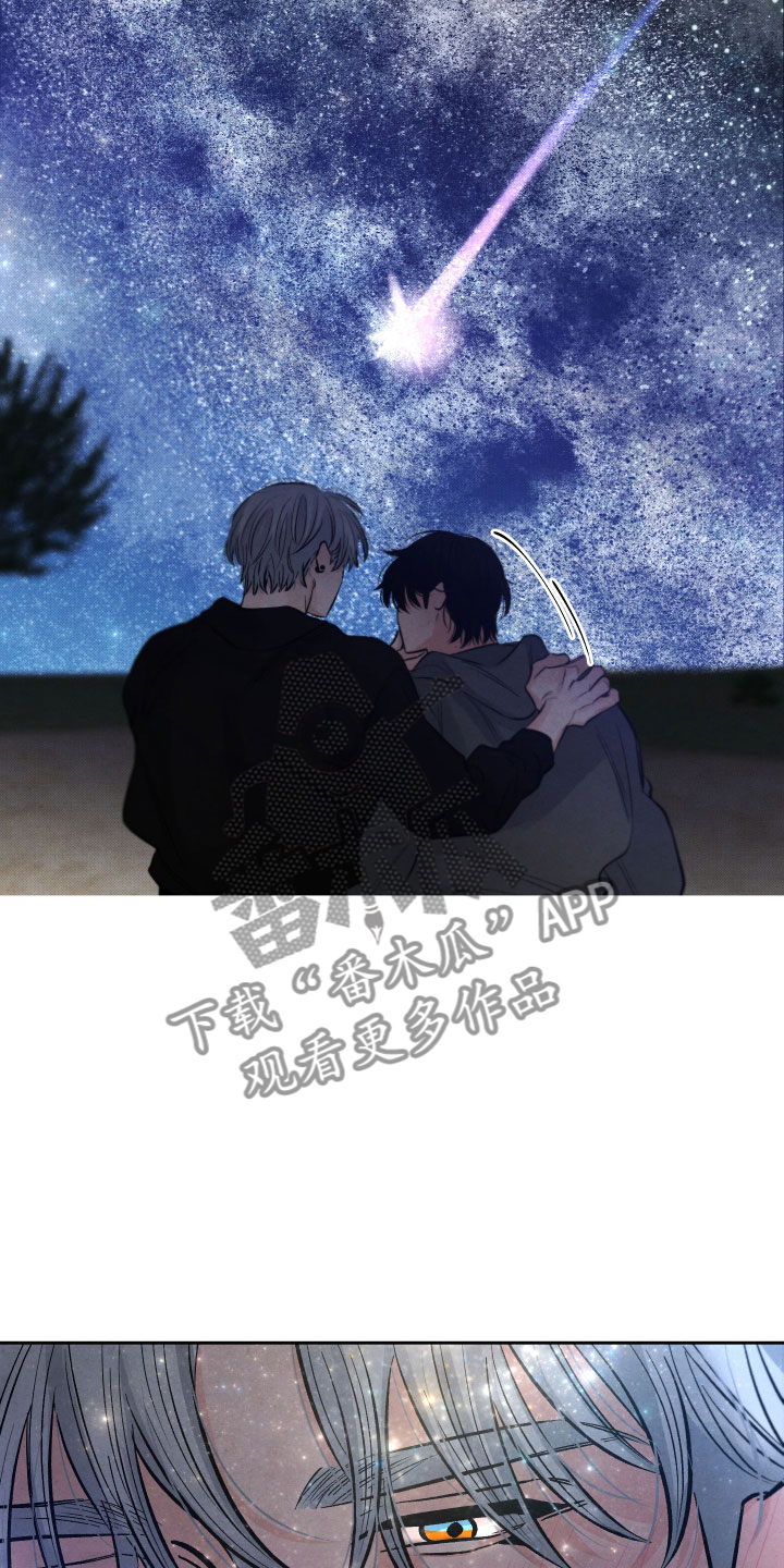 流星落入掌中漫画,第10章：星空下5图