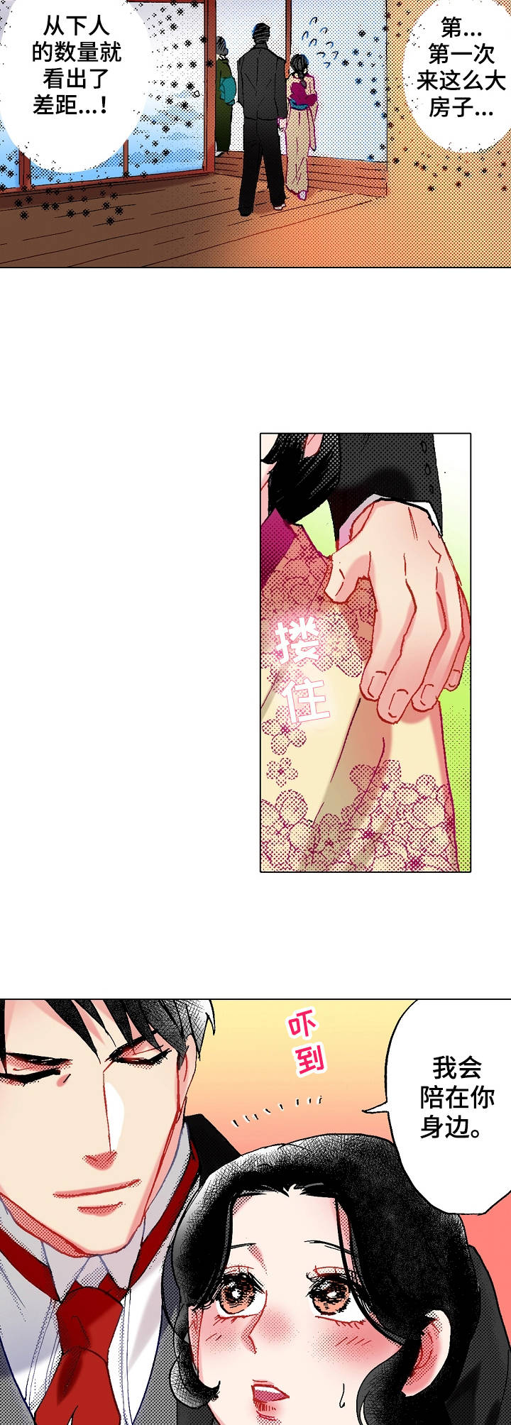 战略联姻漫画,第14章：拜访1图